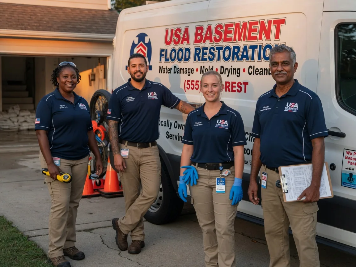 Basement Flood Cleanup company in Quinton, AL