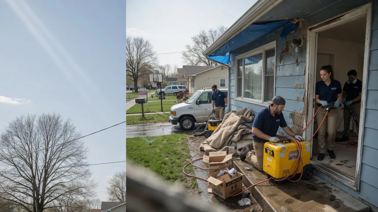 Basement Flood Cleanup in Quinton, AL near me